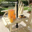 High Backrest Wooden Garden Bench,2-Seat Patio Bench-886451792