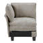 Moderne, modulaire 6, modulaire, revêtement en chenille, bois, mousse haute, coussins ajustables, dossiers réversibles, housses de siège amovibles, pieds exposés, armature confortable en bois foncé 6, accoudoirs confortables-1189719143