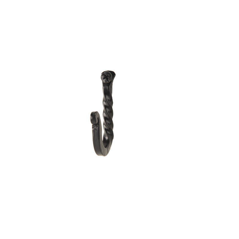 Hand Forged 2.5" Wrought Iron Hook