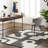 Rino Abstract Hand Tufted Wool Area Rug in Gray-1878175093