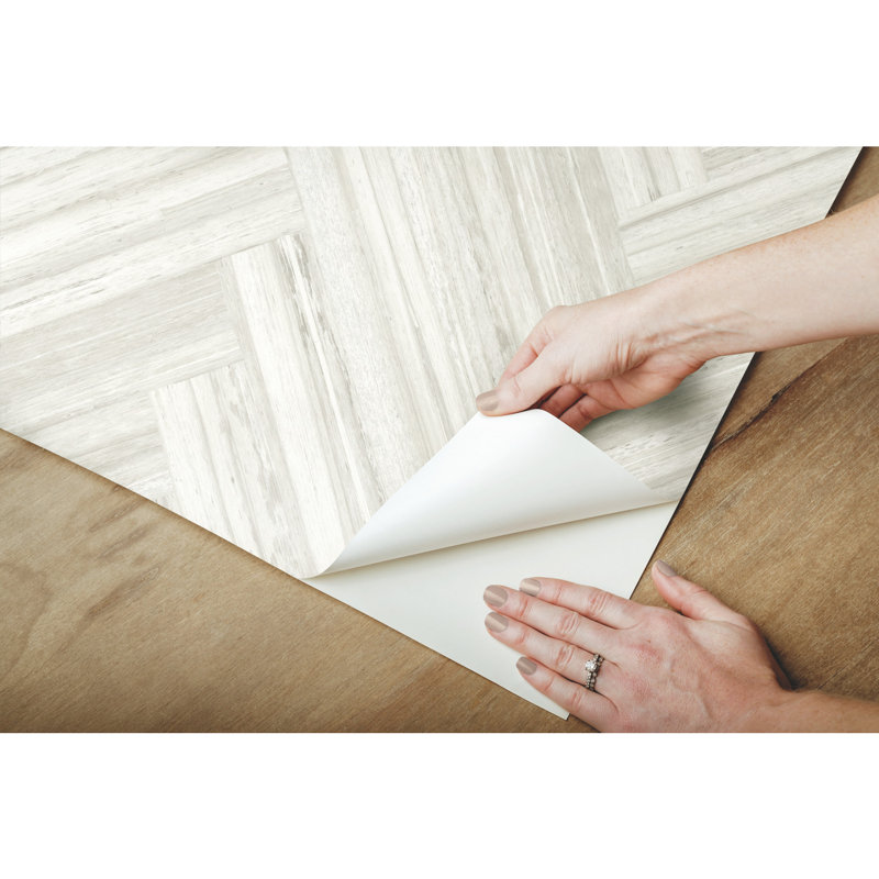 Papier peint adhésif Hermosa, Beige