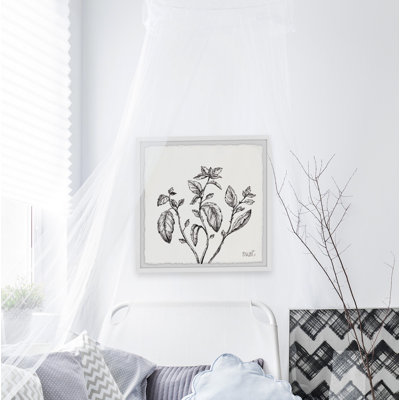 Mint Leaves - Single Picture Frame Print