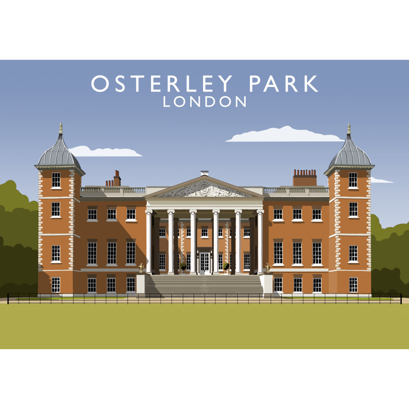 Osterlay Park 1 Piece Wall Art, 40 cm H x 50 cm W x 1 cm D, No Frame
