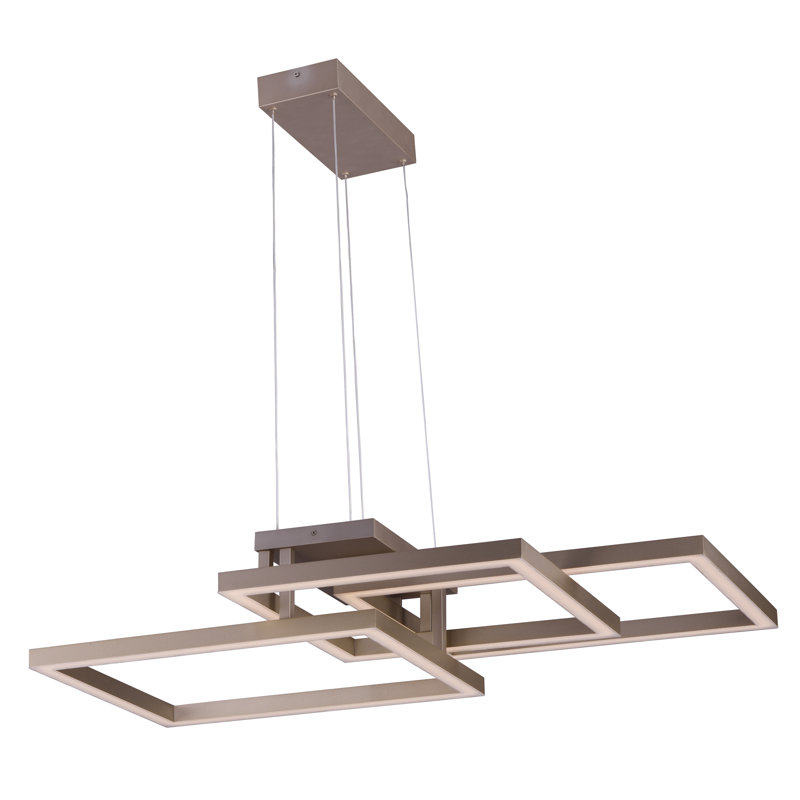 Jovie 12 - Light Dimmable LED Geometric Chandelier