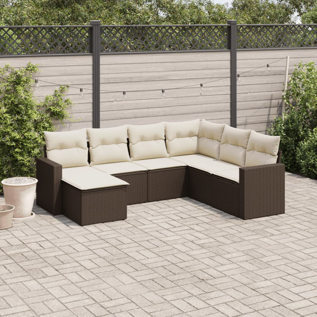 62 cm breites Outdoor-Sitzgruppen-Set mit Kissen