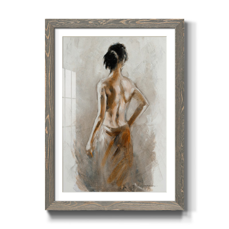 Spa Moment - Cadre photo, reproduction d'art sur papier, H 31,5 po x l 23,5 po x P 1,5 po, gris