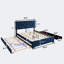 Lit plateforme avec rangement Canela-501266132