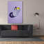 «Lavender Water With Pansies» par Incado, art mural sur toile-1932819913