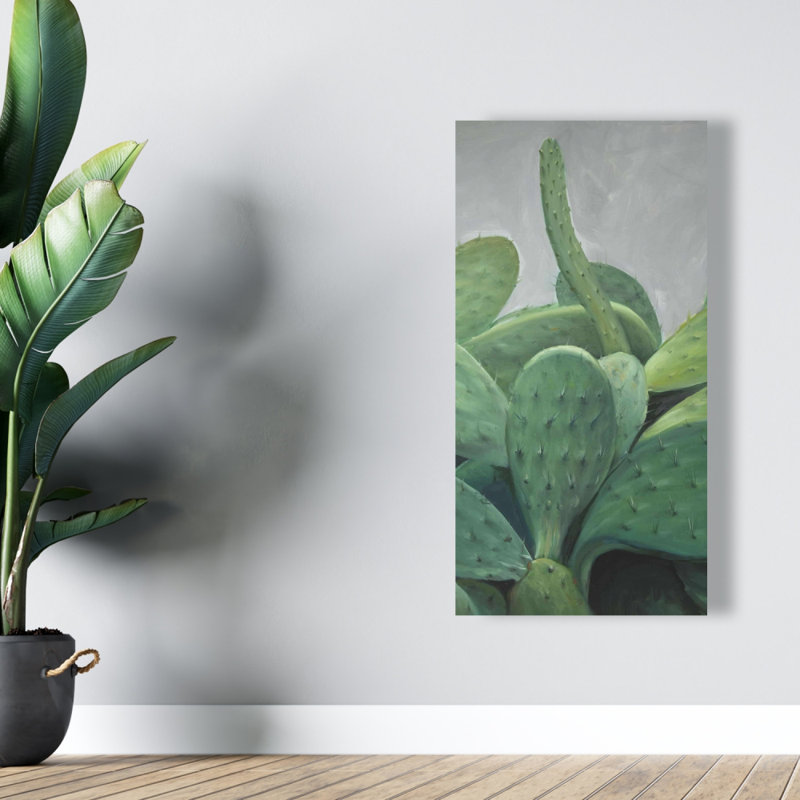 Cactus Bundle - Hyperrealist Floral Canvas for Home Decor