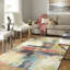 Tapis rouge / beige Hallberg-1676929671
