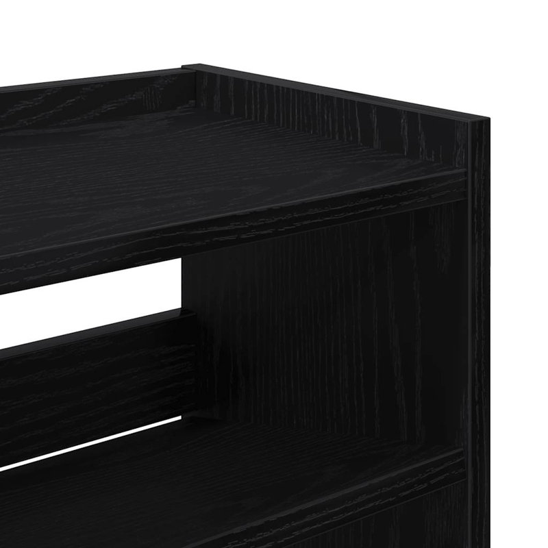 12 Pair Shoe Rack, Black