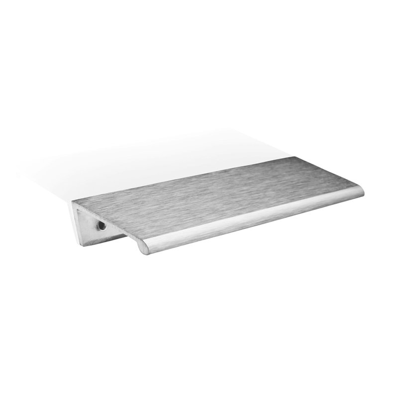 Tirette pour le doigt Ruby Edge, Nickel brossé, 5,04 po