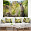 Tapisserie de l’herbe cheetahs de détente africaine-28487340