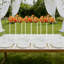 20 décorations de table de mariage géométriques carrées en métal or / blanc-132761360-132761361