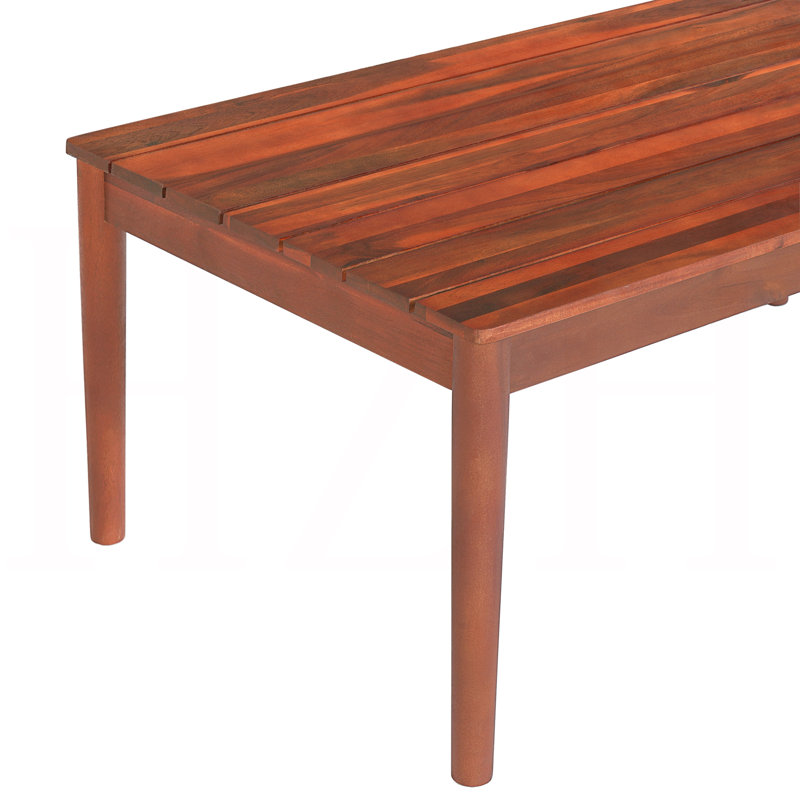 Table basse de patio, Mahogany