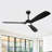 60" 3 - Blade Propeller Ceiling Fan With LED Lights And Remote Control-560736066