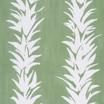 Schumacher x Backdrop White Lotus Wallpaper