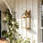 1-Light Brass Outdoor Sconce