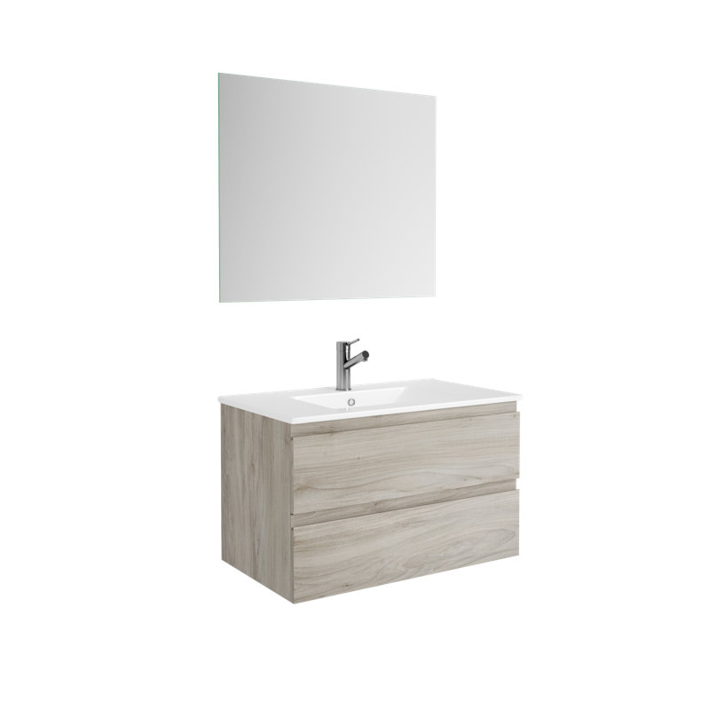 Base de meuble-lavabo simple 32 po Pasadena, Pin