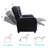 VITESSE Adjustable Reclining Ergonomic Faux Leather PC & Racing Game Chair with Footrest-49888212