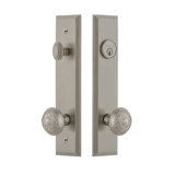 Carré Complete Entry Knob Set with Single Cylinder Deadbolt