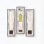 Ensemble de 3 panneaux de miroir bord de mer-28735147
