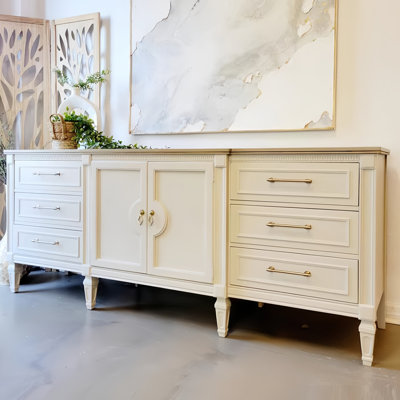 French-style minimalist luxury sideboard
