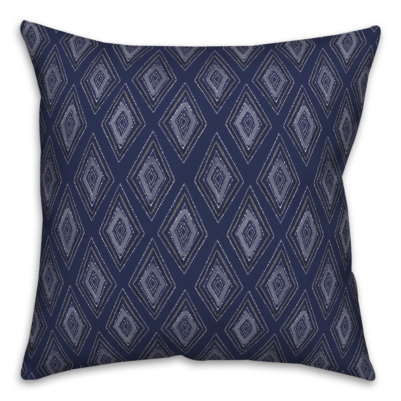 Kohlee Polyester Throw Square Indoor/Outdoor Pillow Cover & Insert