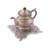 Butterfly Aluminum 1 Piece Trivet