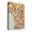 «Modern Los Angeles Map», impression sur toile tendue-22231405
