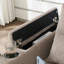 Canapé-lit convertible avec rangement intelligent, ports USB, porte-gobelets et porte-téléphone, idéal pour les espaces de vie compacts-1743951134