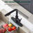 Single Handle Pull Down Sprayer Kitchen Faucet for Kitchen Sink with Water Filtered Function-102373929