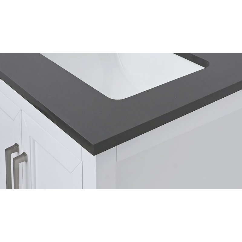 Lotte 73'' W Double Vanity Top, Ural Gray