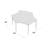 Apex Series Whiteboard Adjustable Delta 3 Students Activity Table-1633398157