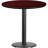 Jamey 24'' Round Laminate Table Top with 18'' Round Bar Height Table Base-1867976235-1867976297-1867976234