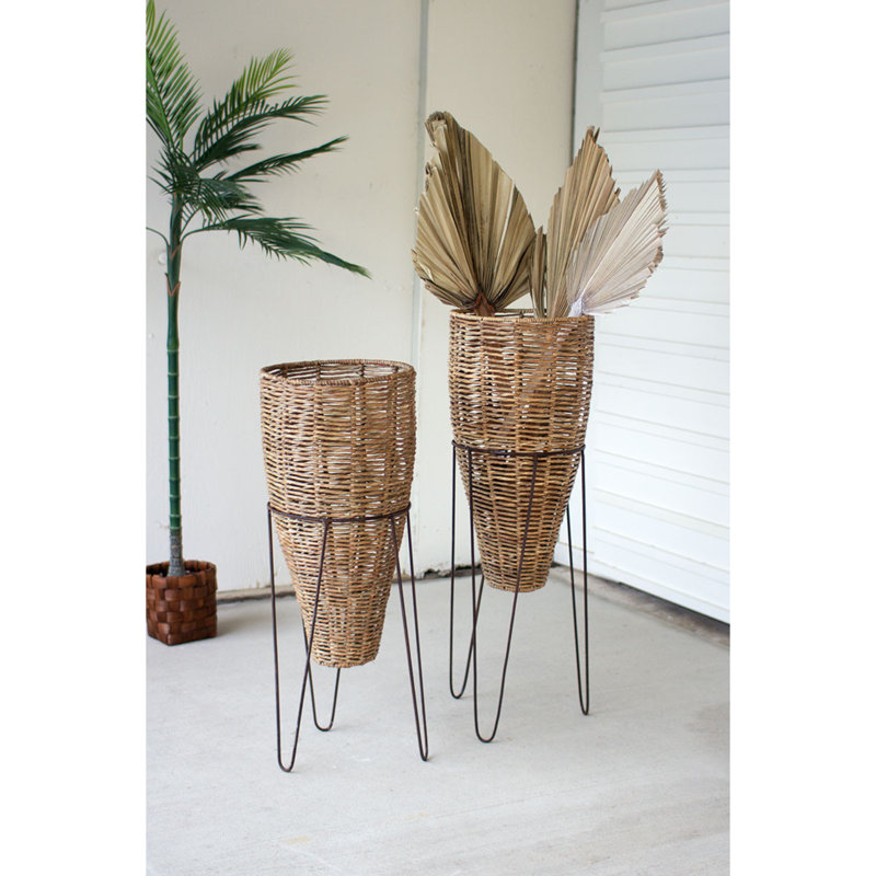 Alexs Handmade Keyhole Composting Metal Pot Planter