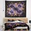 Tapisserie fleur abstraite-28498849