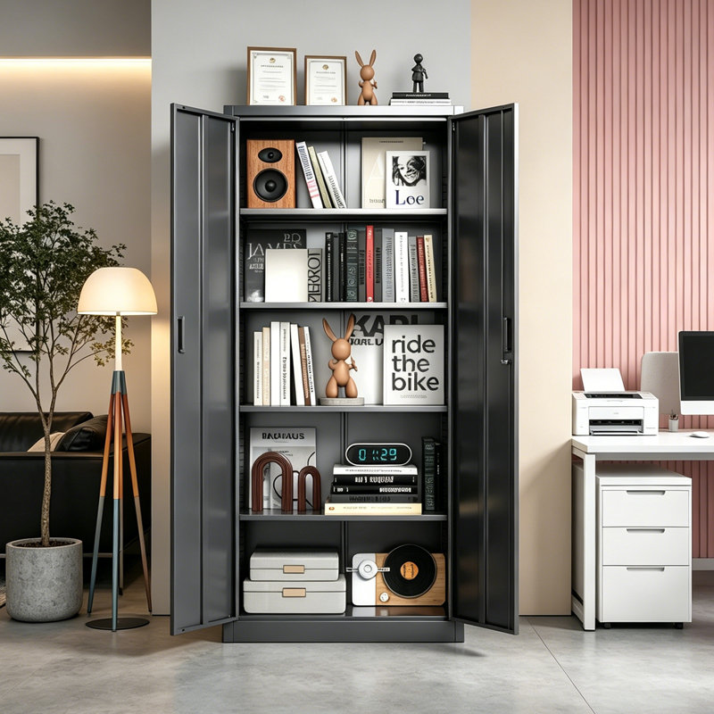 Metal Basic Storage System, Black