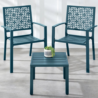 3-Piece Bistro Set by 17 Stories