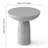Fiberglass Mushroom-Shaped Accent Table-1995854227