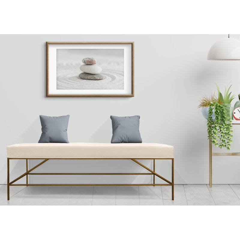 Chatia Linen Upholstered Bench