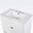 Vintage Style Bathroom Vanity with Sink,Multi-functional Storage Space-627213
