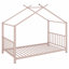Lit plateforme en métal-179005118