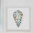 "Aquarelle Shells III" Framed Print-18829455