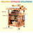 Solid Wood Outdoor Kitchen Island