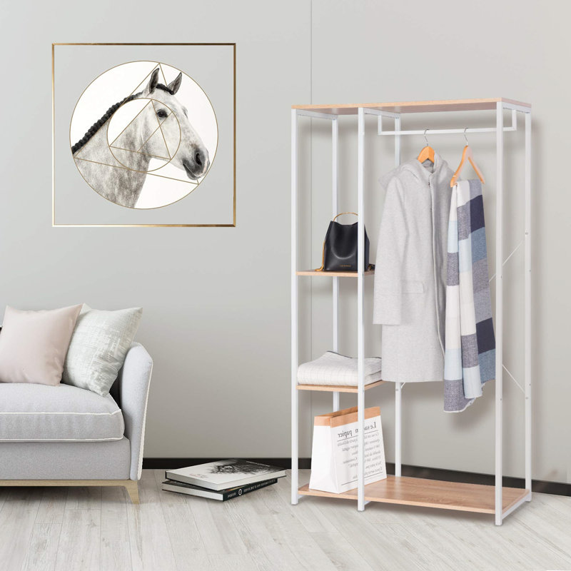 Lael 90cm Clothing Rack