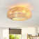 20" 6 - Speed Rattan Caged Ceiling Fan with Light Kit and Remote Control