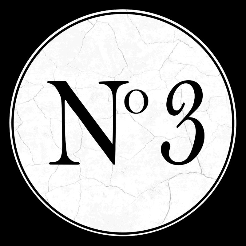 No3 - Wrapped Canvas Graphic Art, 36" H x 36" W  