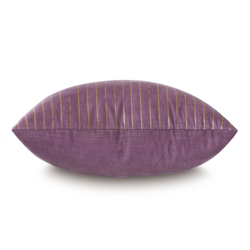 Tabitha Square Pillow Cover & Insert, Neyda Plum