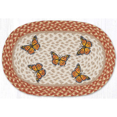  Rustic Monarch Oval Placemat – Farmhouse Dining Room 13"x19"